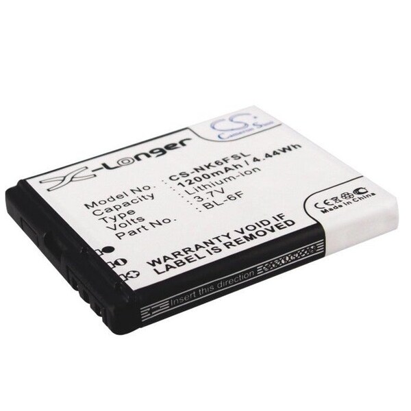 Bsc Preferred Nokia N78 N79 N95 8GB Mobile Phone Replacement Battery - CS-NK6FSL.2