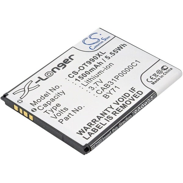 Bsc Preferred Virgin Mobile Venture VM2045 1500mAh Mobile Phone Replacement Battery - CS-OT990XL.6