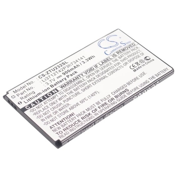 Bsc Preferred ZTE N960 U236 X920 Mobile Phone Replacement Battery - CS-ZTU232SL