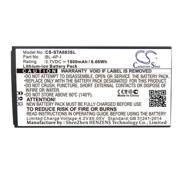 Bsc Preferred Smartfren AD683J Andromax i2 Mobile Phone Replacement Battery - CS-STA683SL