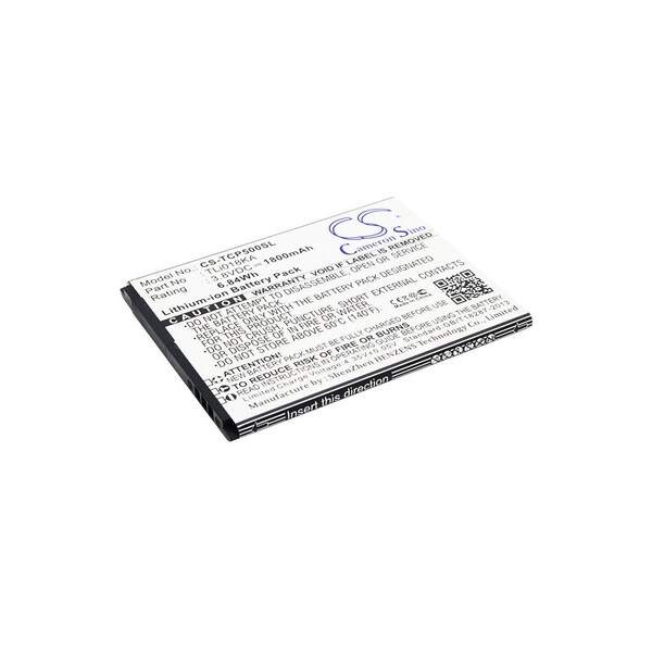 Bsc Preferred TCL P316L P500M P501M P502U Mobile Phone Replacement Battery - CS-TCP500SL