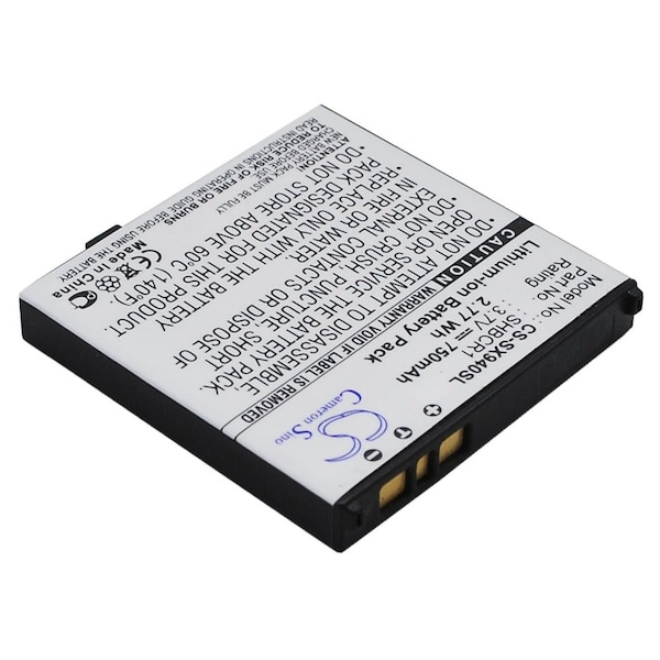Bsc Preferred Sharp 940SH 942SH 942SHKT DM005SH Mobile Phone Replacement Battery - CS-SX940SL.1