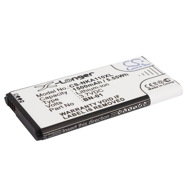 Bsc Preferred Nokia A110 Normandy RM-1053 RM-980 X X Dual SIM X Plus X+ Mobile Phone Replacement Battery - CS-NKA110XL