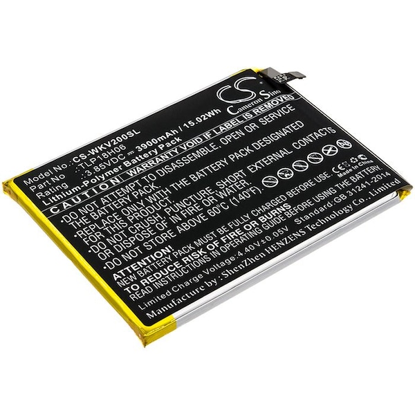 Bsc Preferred Wiko M2354 View2 Go Mobile Phone Replacement Battery - CS-WKV200SL