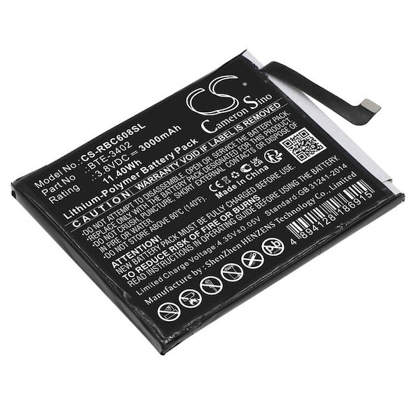 Bsc Preferred Orbic JOY RC608L ORB608LBVZPP Q10 4G RC609L Mobile Phone Replacement Battery - CS-RBC608SL