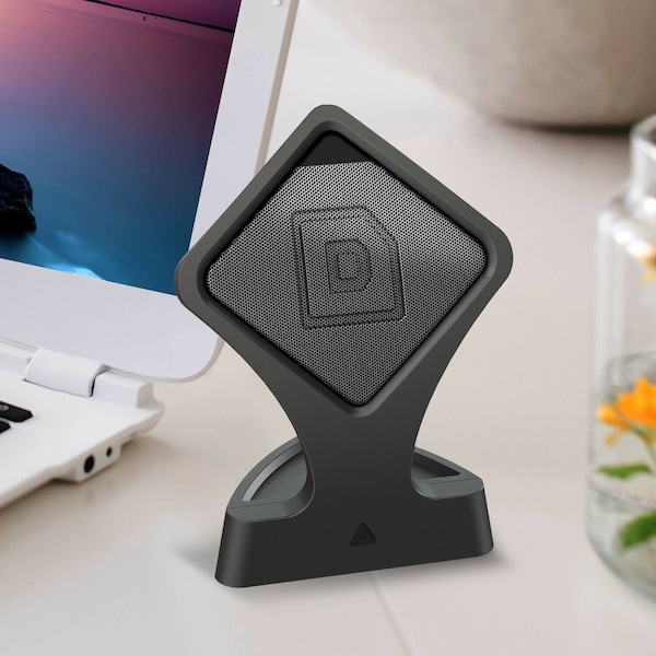 Delton Portable Wireless Speaker, with Loud Stereo Sound, For Desktop Computers, Laptops, & Tablets - DLSPKR-BK