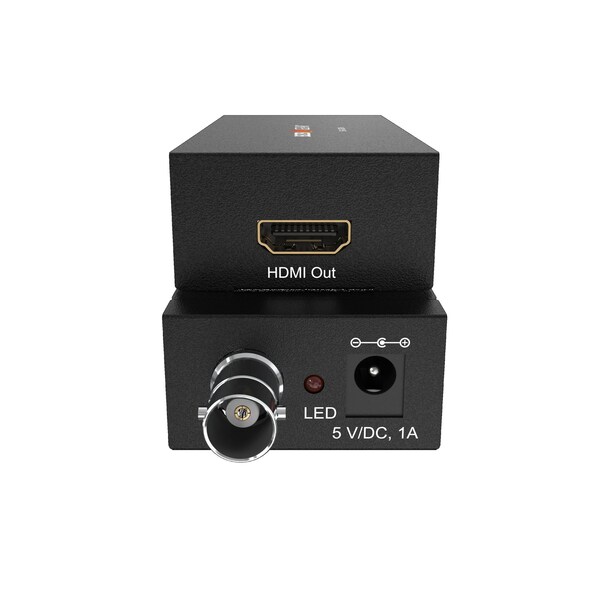 Bzbgear 1080P FHD 3G-SDI to HDMI Long Distance Converter/Amplifier - BG-3GSH