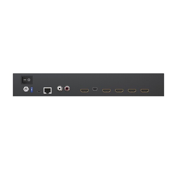 Bzbgear 4-Port 4K UHD Video Wall processor with Scaler, Audio and 1X3/1X4/2X2/4X1 Layout - BG-UHD-VWP-1X4