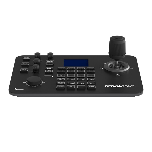 Bzbgear Universal Advanced Serial and IP PTZ Joystick Controller with POEIP/RS-232/422/485 - BG-COMMANDER