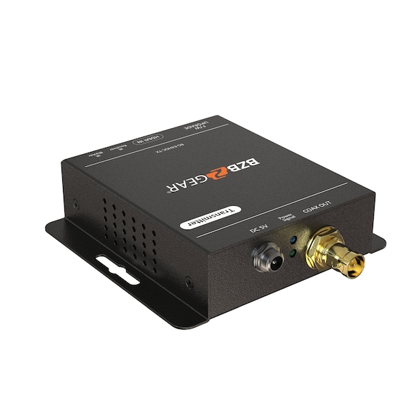 Bzbgear 4K UHD HDMI Extender over Single Coax with Bi-directional IR - BG-EXHOC