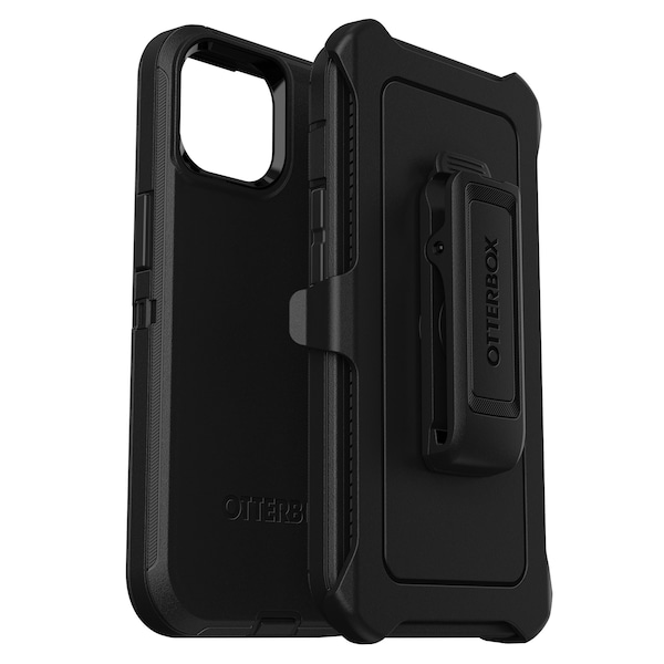 Otterbox Defender Case For Apple Iphone 14 / Iphone 13, Black - 77-88373