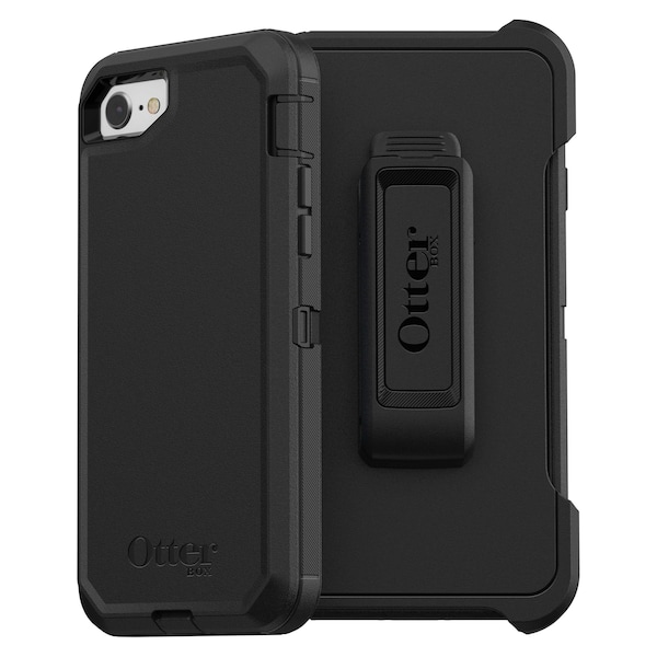 Otterbox Defender Case For Apple Iphone Se 2022 / Se 2020 / 8 / 7, Black - 77-56603