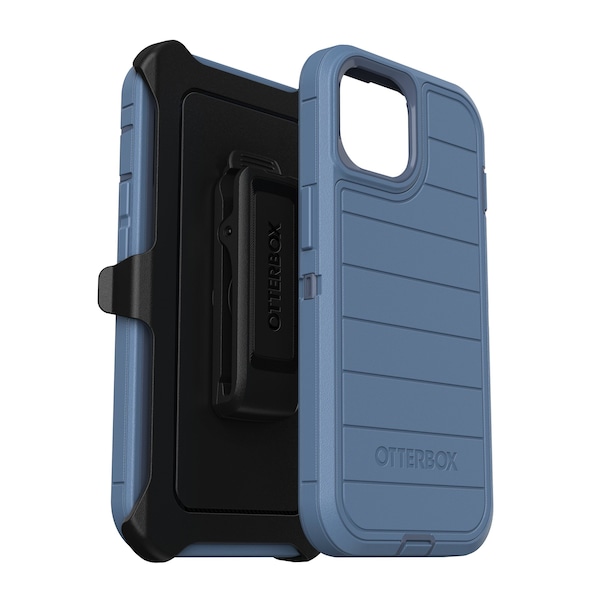 Otterbox Defender Pro Case For Apple Iphone 15 / Iphone 14 / Iphone 13, Baby Blue Jeans - 77-92731