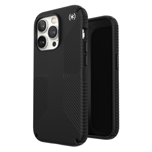 Speck Presidio Grip 2 Magsafe Case For Apple Iphone 14 Pro, Black - 150146-D143