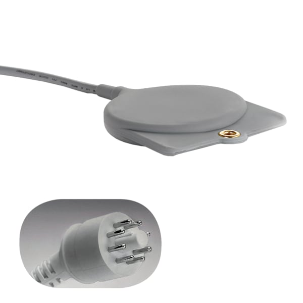 Crest Healthcare GeriCall Call Cord, 10' Cord, Ektacom 8-Pin Plug - 118808-10