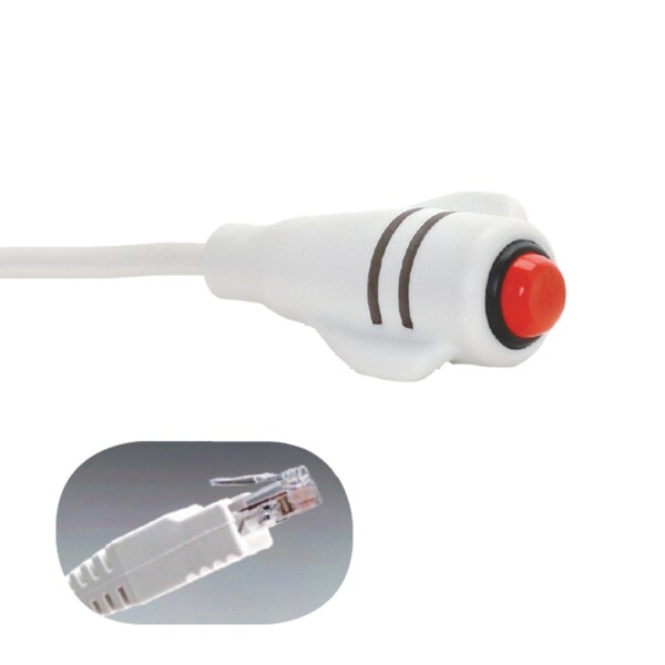 Crest Healthcare DuraCall Call Cord, 7' Cord, Arial RJ45 8-Pin Plug - 114242