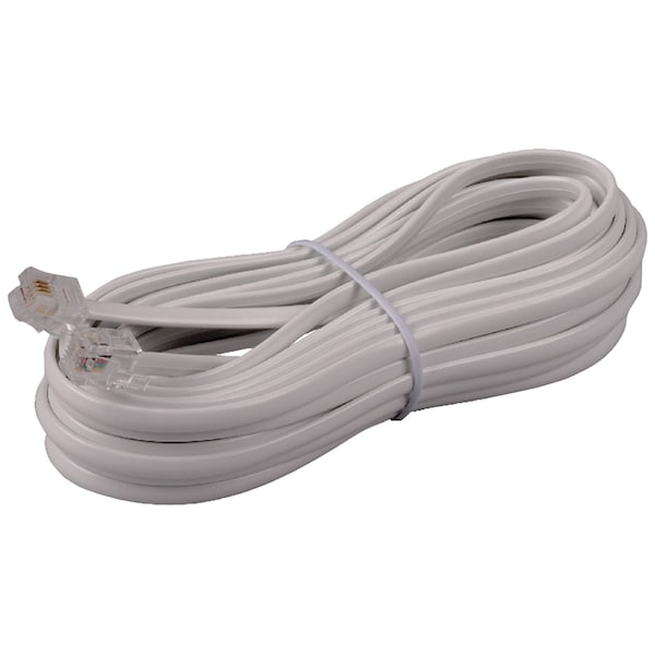 Rca White 25 ft. Phone Line Cord - TP243WHR