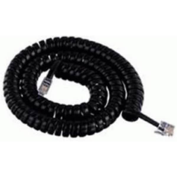 Upgrade ICC GCHA444012-FBK 12ft Black Handset Cord - UP146340