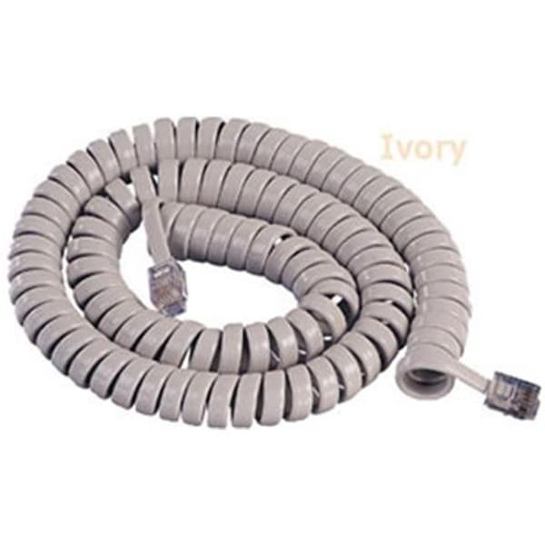 Icc ICC 2500IV ICHC425FIV 25 Foot Ivory Handset - 2500IV