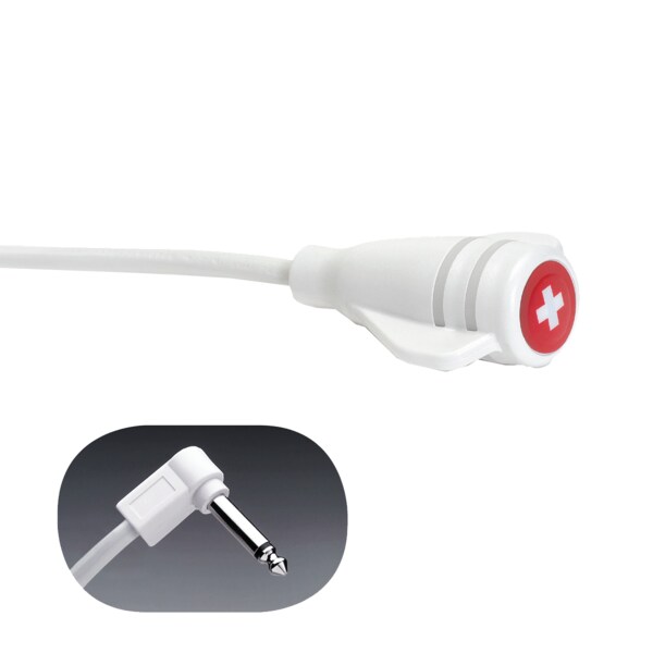 Crest Healthcare CleanCall Call Cord, 12' Cord, 1/4" Phone Plug - 8900W-12