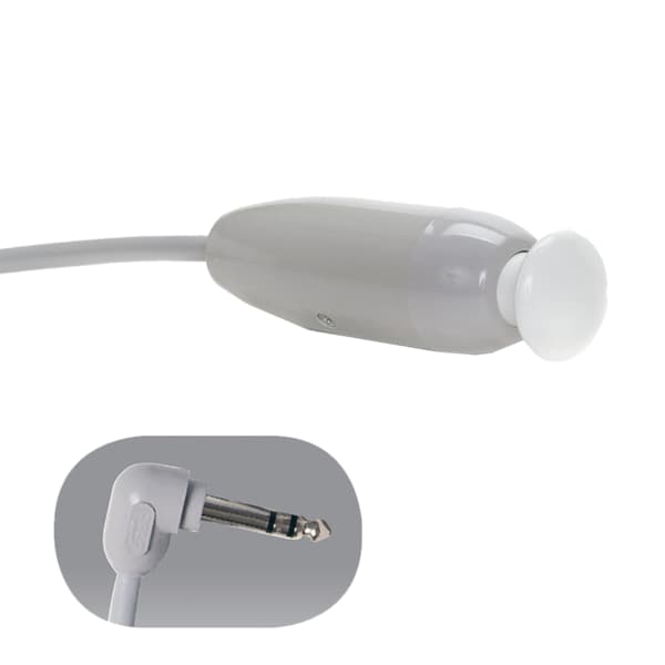 Crest Healthcare LockingCall Call Cord, 10', 3-Conductor 1/4" Phone Plug, Maintained - 7722M-10