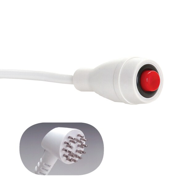 Crest Healthcare EconoCall Call Cord, 10' Cord, HCE/Phillips Sylvania 20-Pin Plug - 117720-10