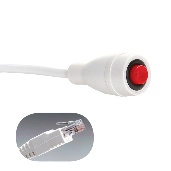 Crest Healthcare EconoCall Call Cord, 7' Cord, Arial RJ45 8-Pin Plug - 114198