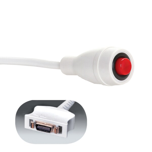 Crest Healthcare EconoCall Call Cord, 10' Cord, Hillrom 20-Pin Plug - 117740-10