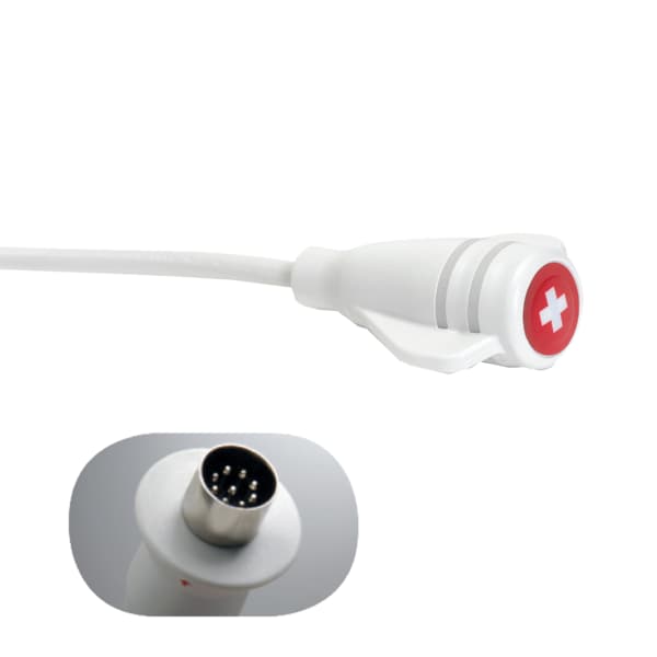 Crest Healthcare CleanCall Call Cord, 8' Cord, 9-Pin DIN Plug - 8949W-8