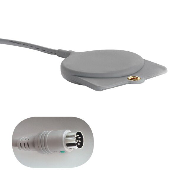 Crest Healthcare GeriCall Call Cord, 10' Cord, 8-Pin Din Plug - 118804C-10
