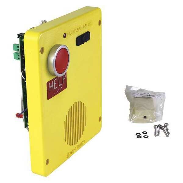 Hubbell Gai-Tronics Cover, Yellow, Plastic, For Mfr No 393-001 - 12660-001