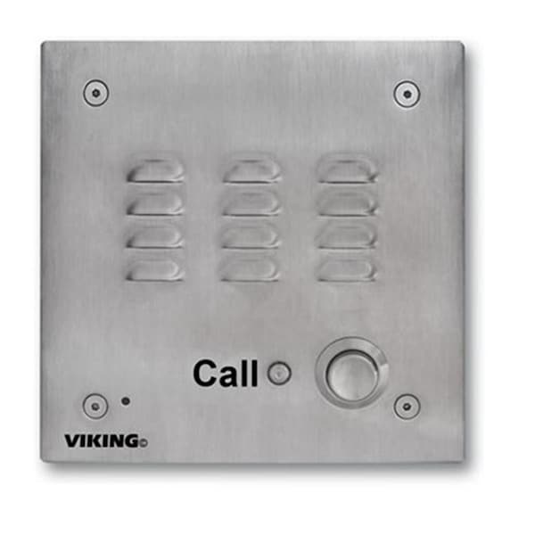 Viking Electronics Stainless Steel Handsfree Ip Phone Ewp - VK-E-30-IP-EWP
