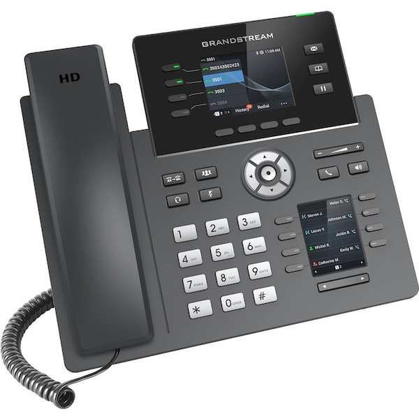 Grandstream The Grp2614 Is A 4-Line Carrier-Grade Ip Phone Designed w/ Zero-Touch - GRP2614