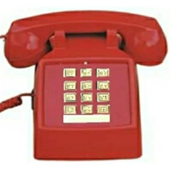 Itt Itt 2500-V-Rd 250047-Vba-20M Desk Red - ITT-2500-V-RD