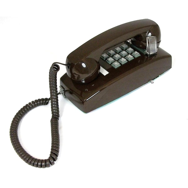 Cortelco 255415-VBA-20M Wall w/ Volume WHITE - 2554-V-WH