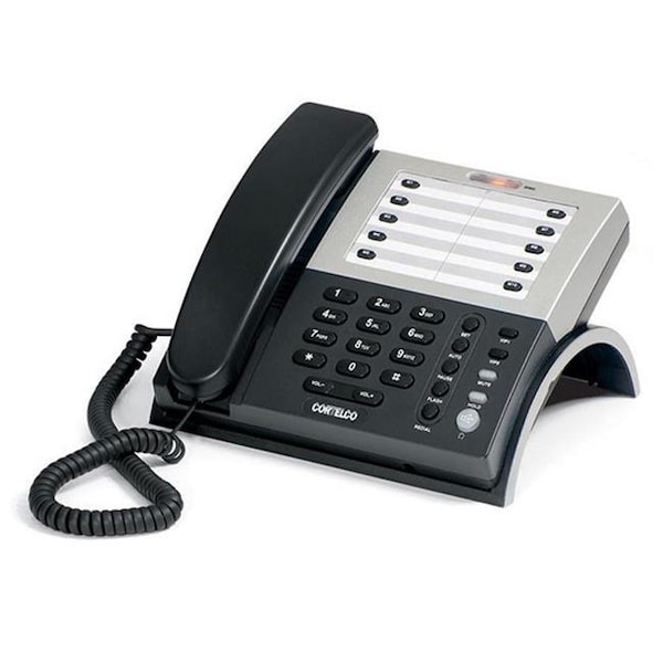 Cortelco Cortelco 120300-V0E-27S Basic Single-Line Business Telephone With Speaker - 120300-V0E-27S