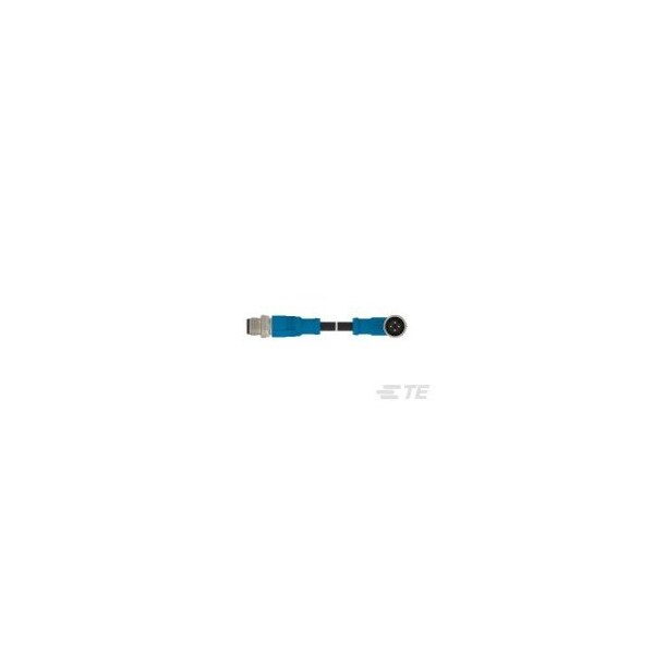 Cables de sensor TE Connectivity / Cables de actuador M12-4Ms-7.0Sh M12-4Fr-Pvc - T4162114004-006
