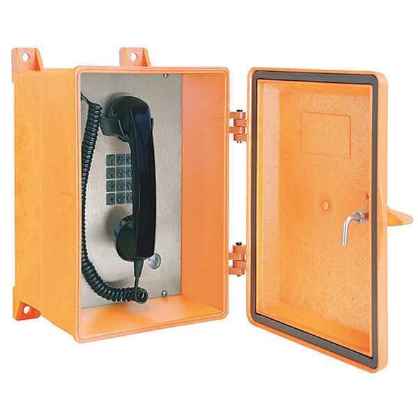 Hubbell Gai-Tronics Weatherproof Telephone, NEMA 4X, Orange - 354-001OR