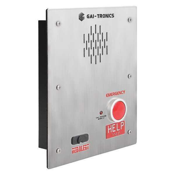 Hubbell Gai-Tronics Emergency Telephone, WiFi, Silver - 397-810A