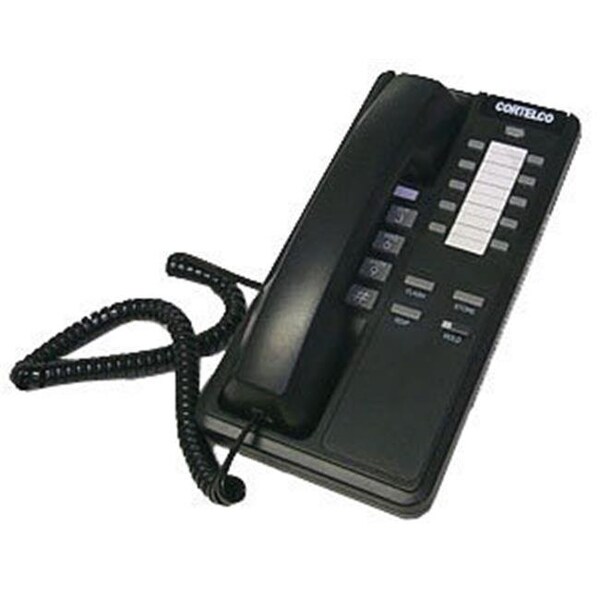 Cortelco Cortelco 219400-VOE-21S Patriot II Basic Memory Telephone - Black - 219400-VOE-21S