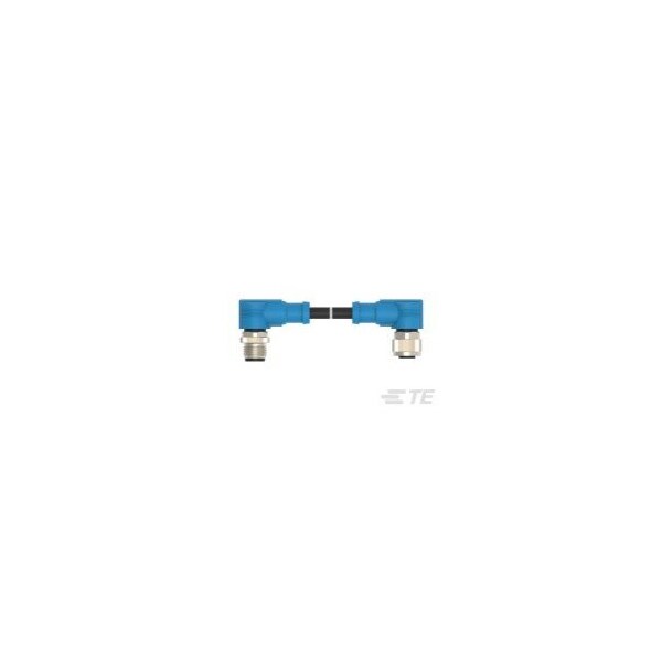 Cables de sensor / Cables de actuador Te Connectivity M12-4Mr-5.0Sh M12-4Fr-Pvc - T4162214004-005