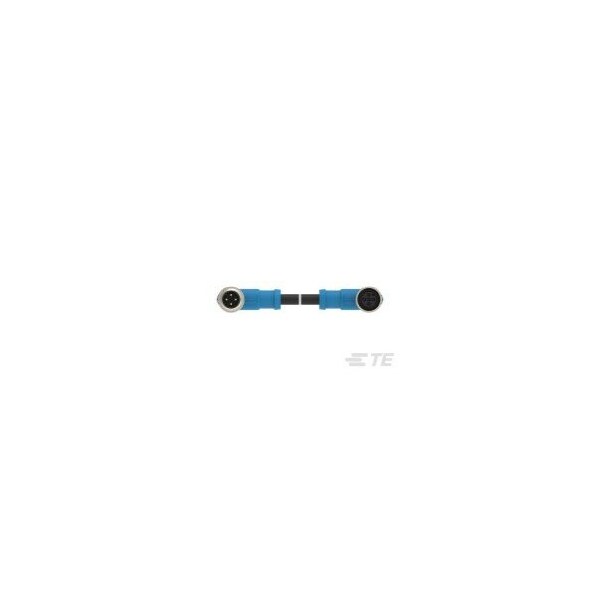 Cables de sensor / Cables de actuador Te Connectivity M12-4Mr-5.0Sh M12-4Fr-Pvc - T4162214004-005