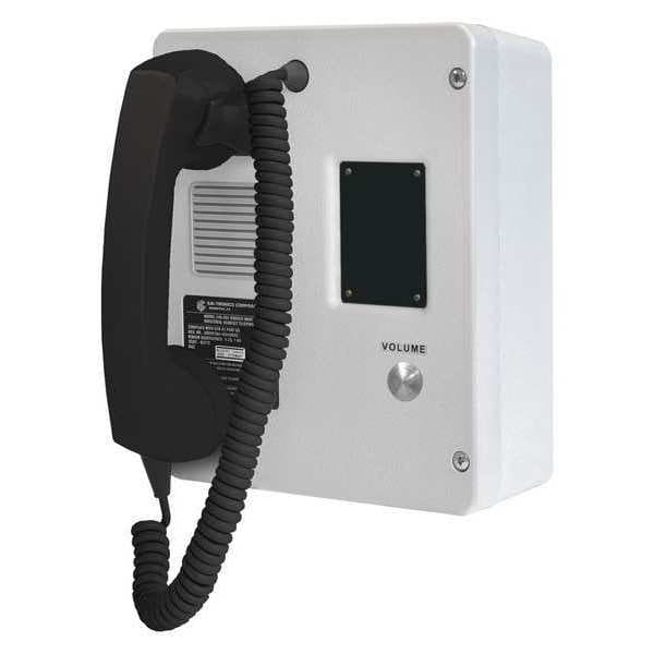 Hubbell Gai-Tronics Autodial Telephone, Analog, Gray - 247-005