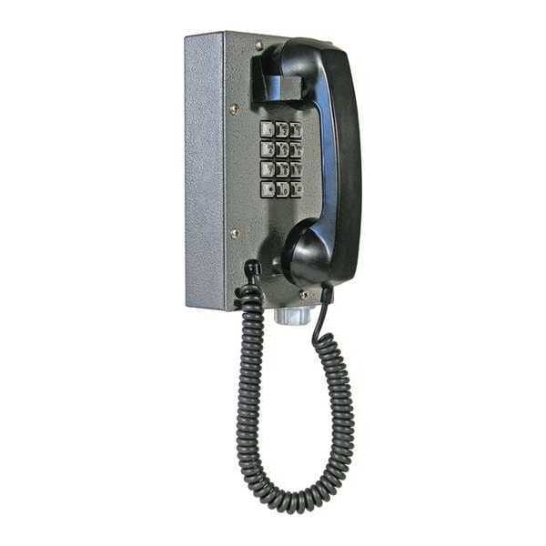 Guardian Telecom Hazardous Area Telephone, Curly Cord - SCT-30-V-H