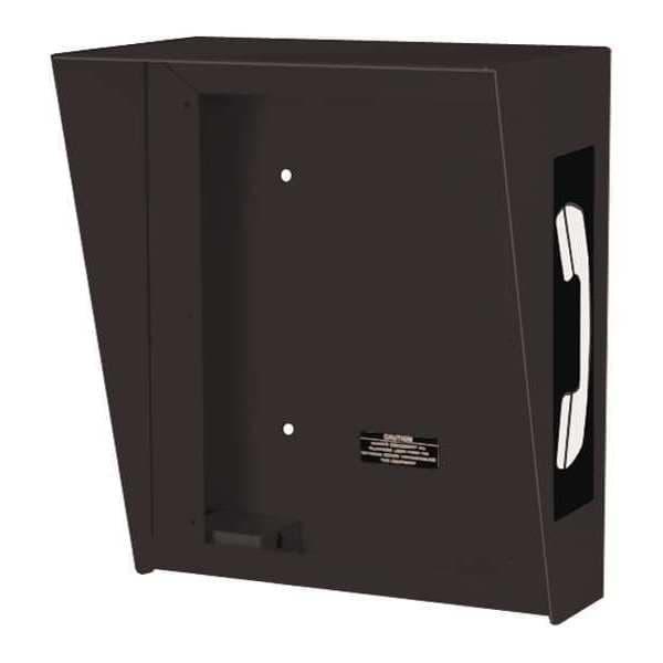 Hubbell Gai-Tronics Weatherproof Phone Enclosure, Black, 12"H - 236-001BK