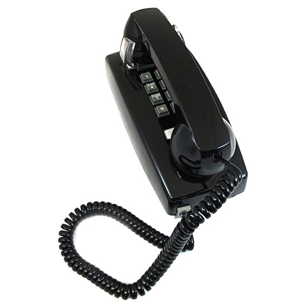 Cortelco Cortelco 255447VBANDL Standard Phone - Red - 1 x Phone Line - Hearing Aid Compatible - 2554NDL-RD