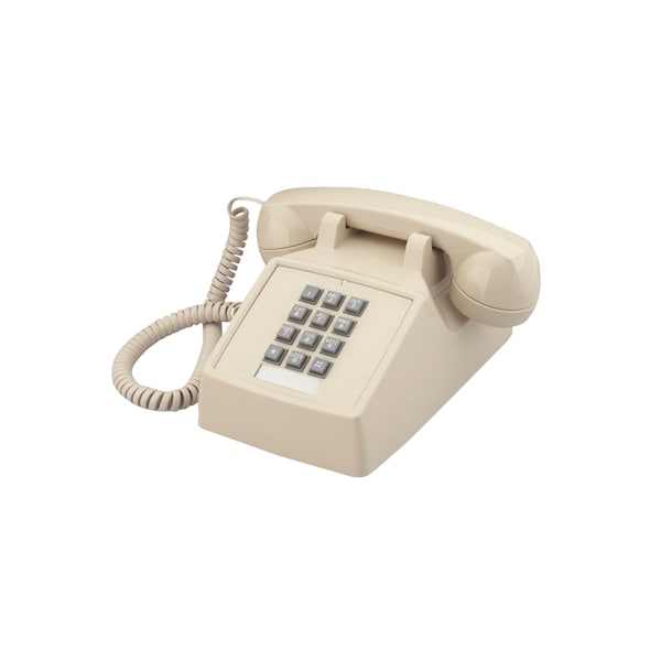 Cortelco Cortelco 2500 Desk Telephone - 1 x Phone Line(s) - 1 x RJ-11C - Red - 250047VBA20M