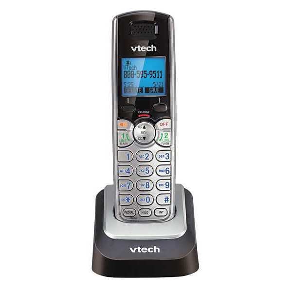 Vtech VTech DS6101 Accessory Handset, Silver - Cordless - DECT 6.0 - 2 x Total Number of Phone Lines - DS6101