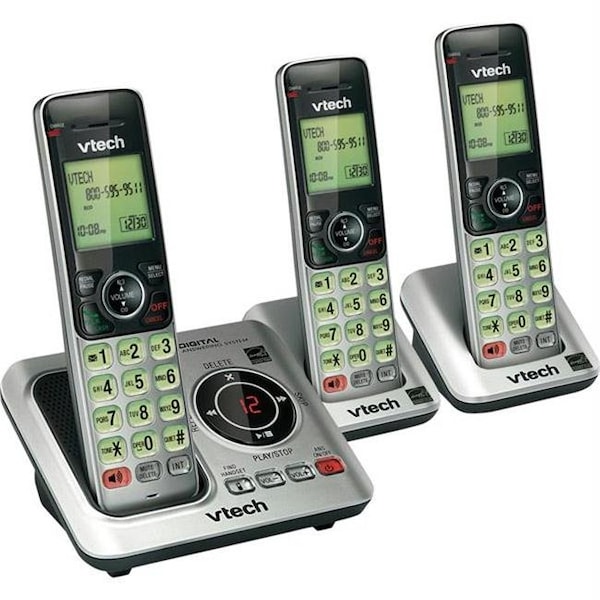 Vtech Vtech 3 Handset Answering System with Caller ID and Call Waiting - 80-8615-00 - 80-8615-00