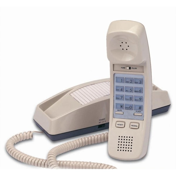 Cortelco 915044VOE21J Enhanced Hospital Phone - 9150-ASH